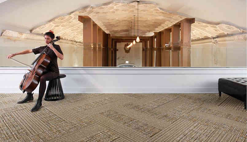 Carpet tiles reverse climate change